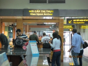 Visa at Airport of Vietnam
