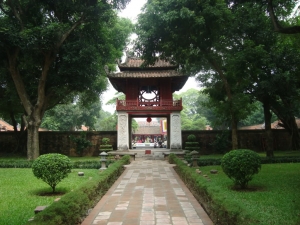 Khue Van Pavilion in Hanoi city, Vietnam