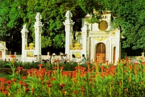 Quan Thanh Temple in Hanoi city, Vietnam