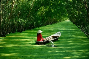 The Mekong Delta in An Giang province