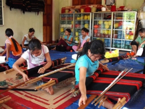 Van Giao Brocade Village in An Giang