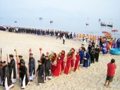 Cau Ngu festival in Danang city