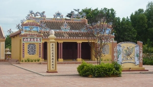 Tuy Loan Communal House in Danang city, Vietnam
