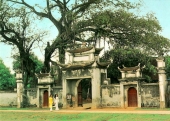 Co Loa ancient citadel relics in Hanoi city, Vietnam