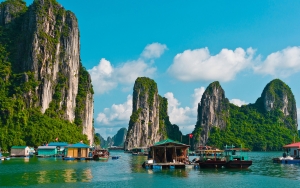 Ha Long Bay of Vietnam