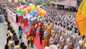 Avalokitesvara festival in Danang city